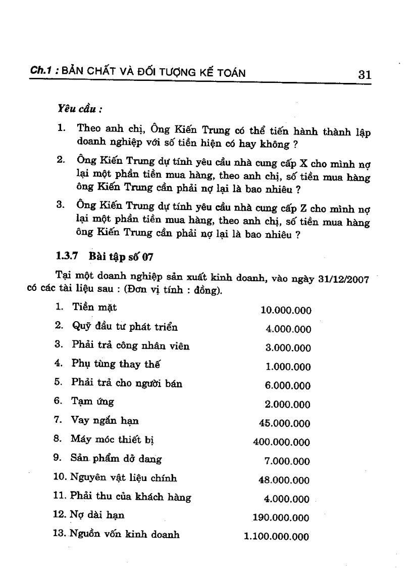 image for page Sách bài tập và bài giải nguyên lý kế toán lời giải chi tiết rõ ràng ĐH Kinh tế TP HCM