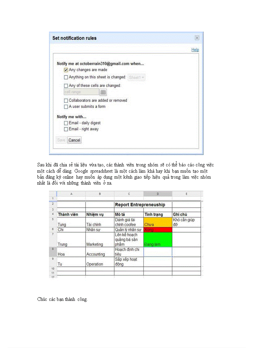 image for page Làm việc theo nhóm cực hiệu quả với Google Docs