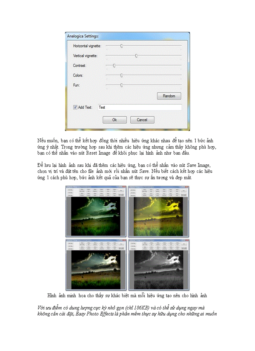 image for page Tạo hiệu ứng để hình ảnh đẹp mắt và ấn tượng hơn
