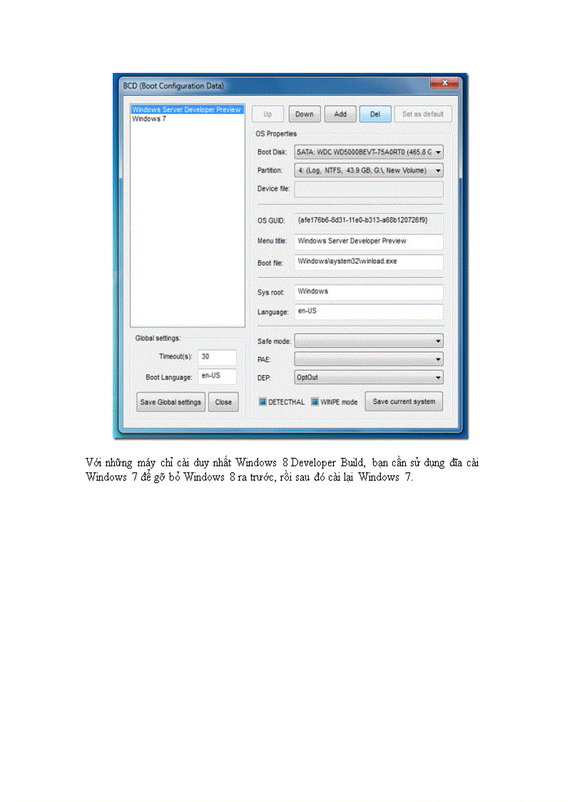 image for page Gỡ tận gốc Windows 8 ra khỏi hệ thống