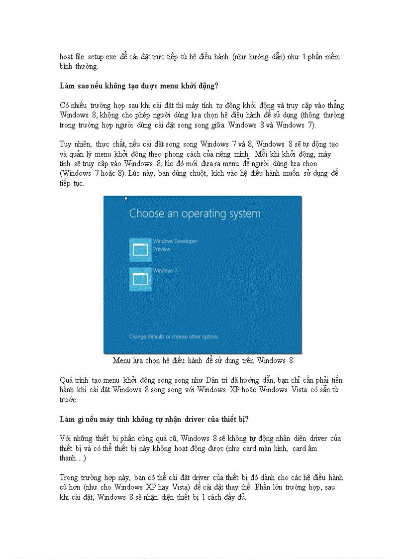image for page Gỡ rối về quá trình cài đặt Windows 8
