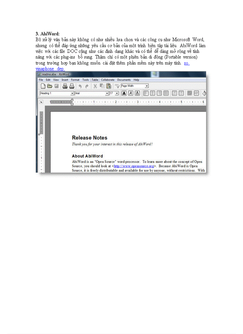 image for page Cách để mở file DOC mà không có Word