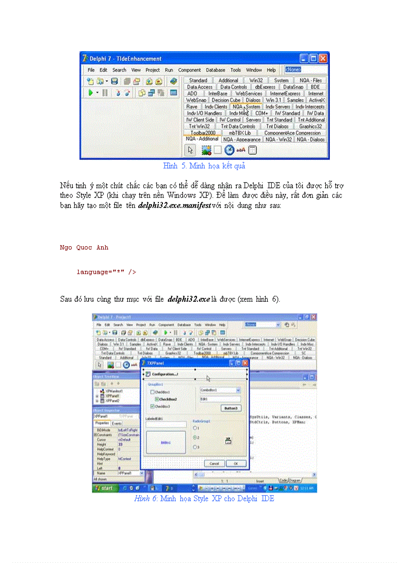 Lập trình thay đổi Component Palete của Delphi IDE