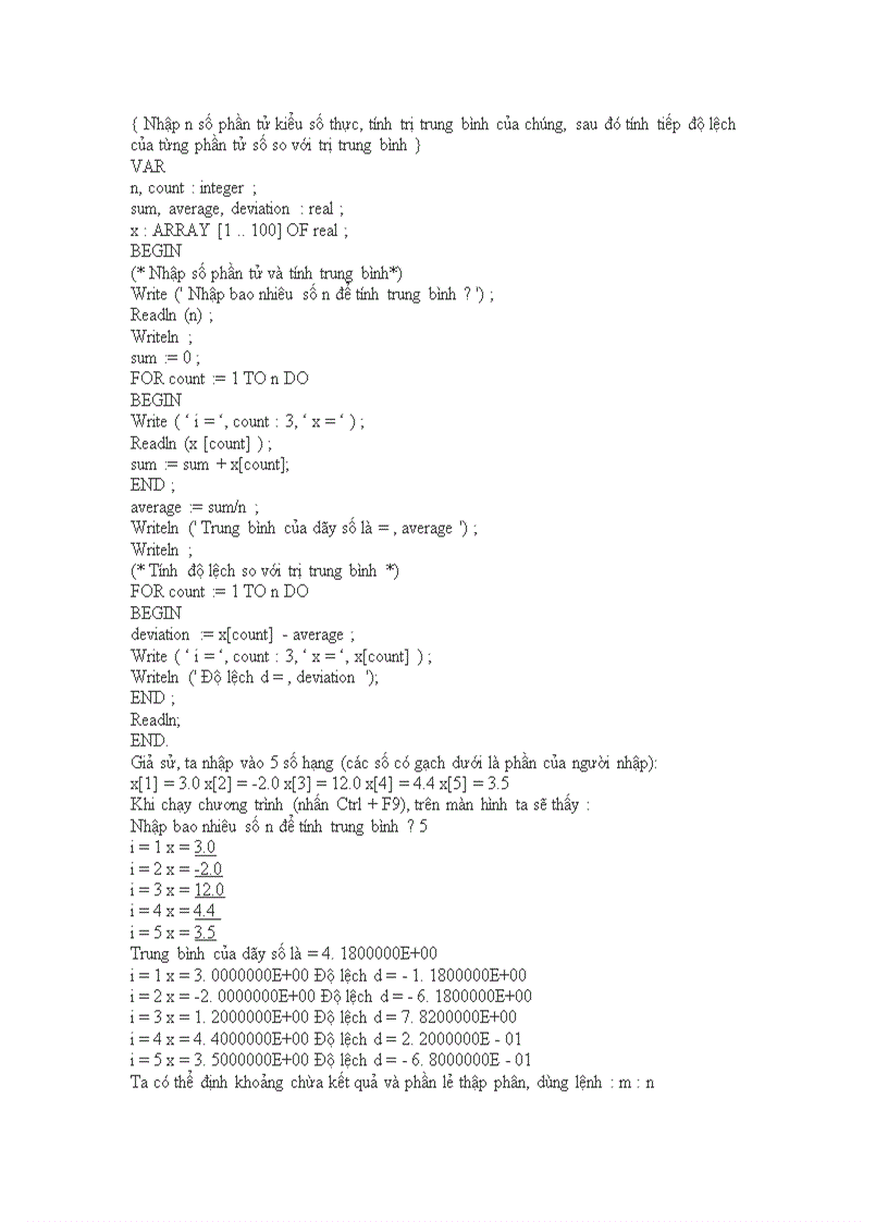 image for page Cơ bản về ngôn ngữ Pascal