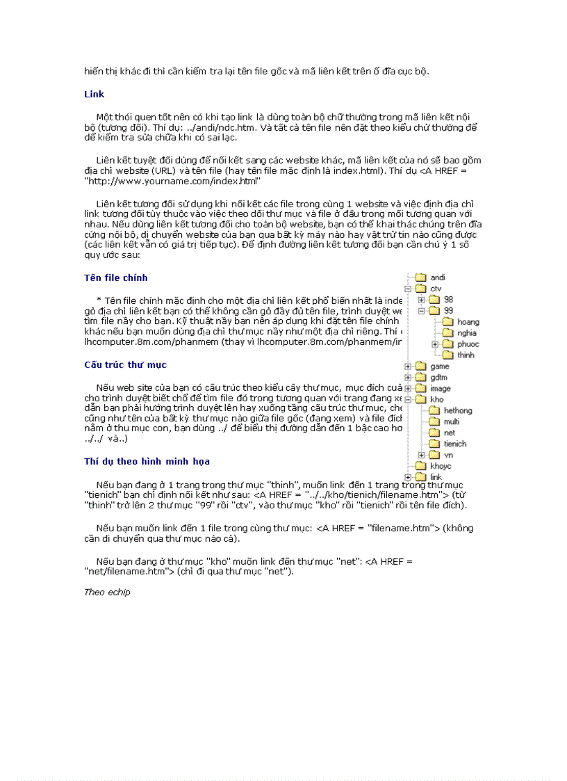 image for page Quy ước đặt tên file trên Internet