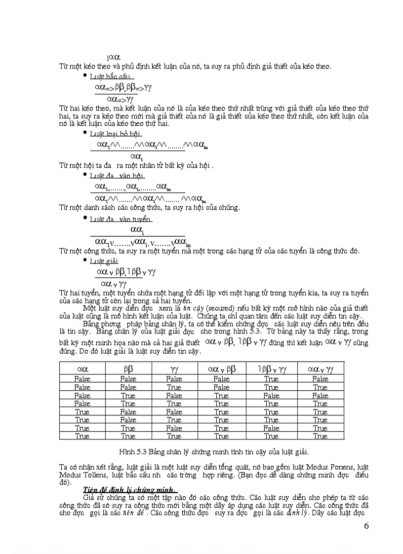 image for page Trí tuệ nhân tạo Phần 2 Tri thức và lập luận