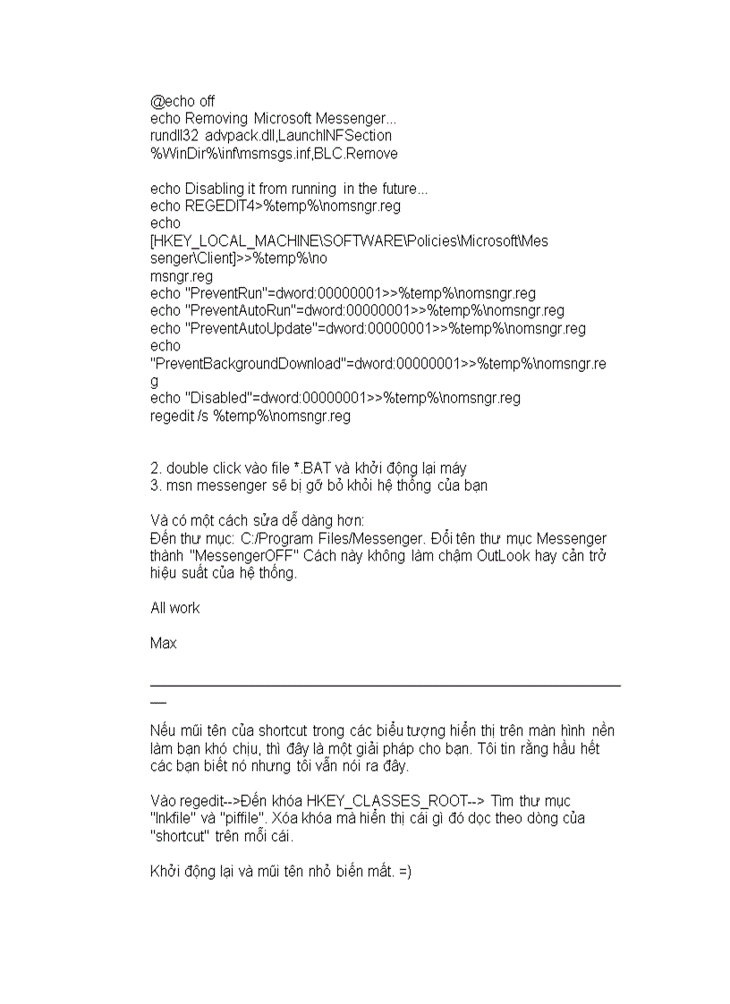 image for page Một số thủ thuật Win