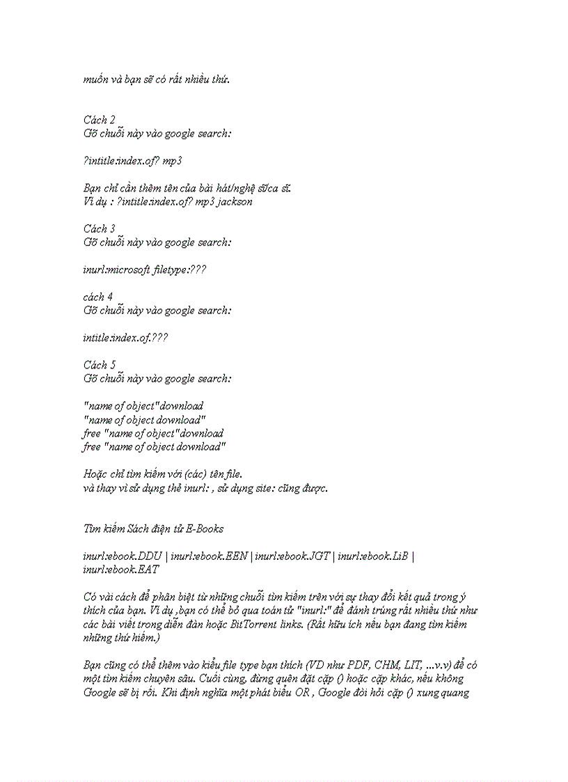 image for page Những thủ thuật tìm kiếm với Google