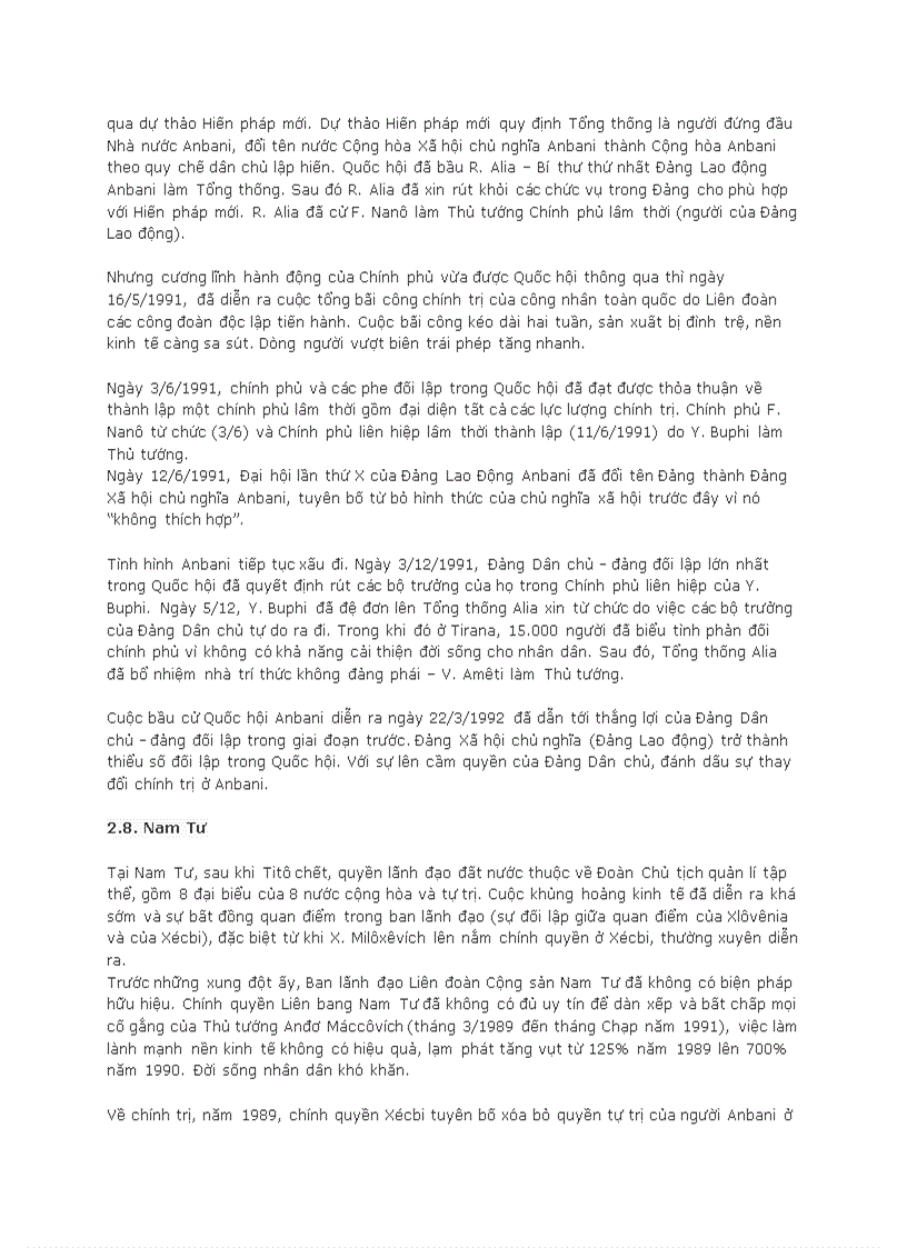 image for page Các nước xã hội chủ nghĩa đông âu lâm vào khủng hoảng rồi tan rã