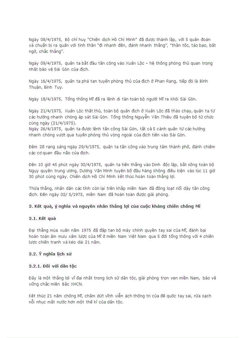 image for page Cuộc tổng tiến công và nổi dậy mùa xuân 1975