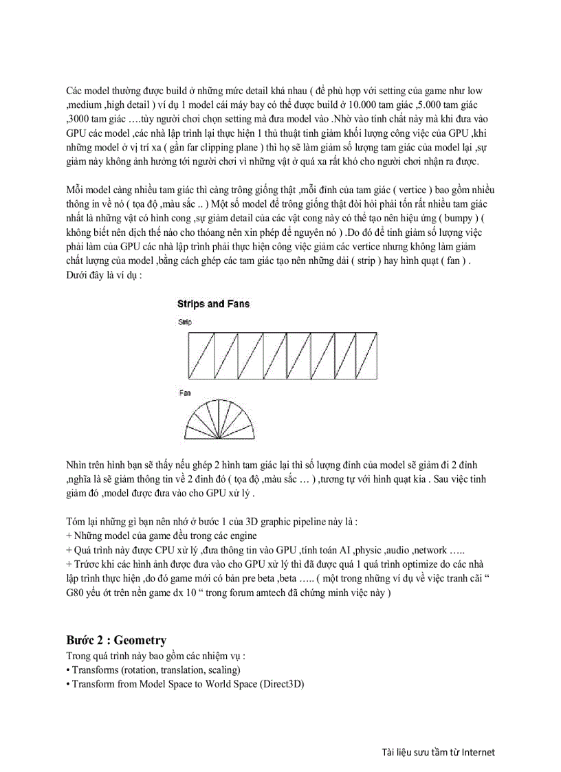 image for page 3D graphic pipeline