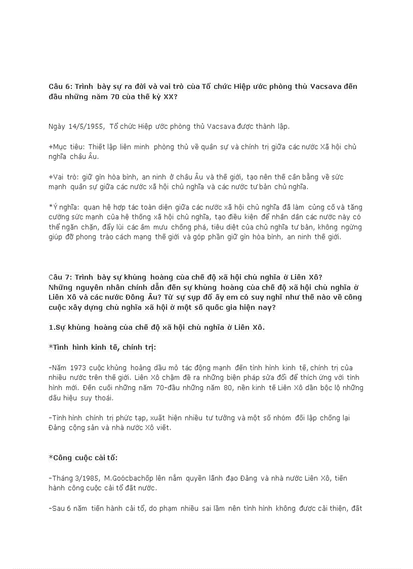 image for page Ôn tập Liên Xô và các nước Đông Âu 1945 1991 Liên bang Nga 1991 2000