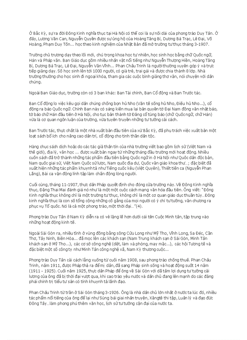 image for page Phan Chu Trinh với xu hướng cải cách