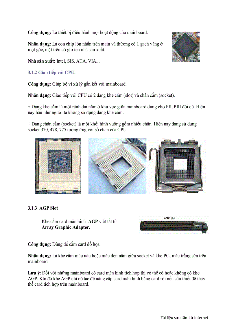 image for page Các linh kiện thiết bị máy tính