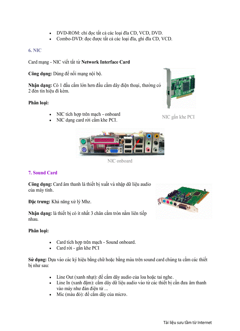 image for page Các linh kiện thiết bị máy tính