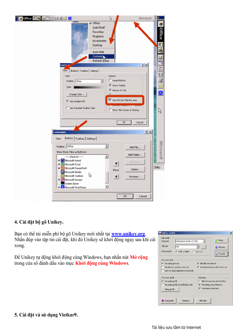 image for page Cài đặt các phần mềm thông dụng