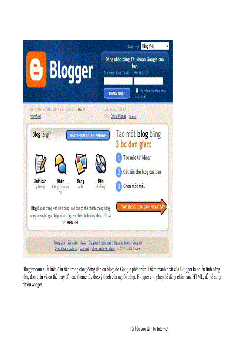 image for page Các blog miễn phí tốt nhất