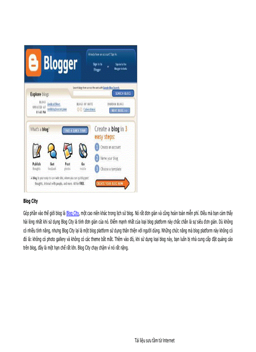image for page Các blog miễn phí tốt nhất