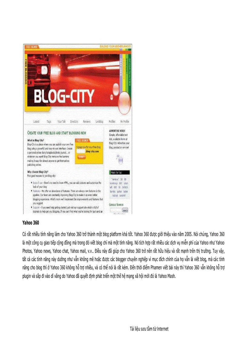 image for page Các blog miễn phí tốt nhất