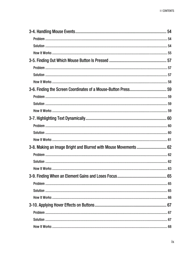 image for page JQuery Recipes A Problem Solution Approach 2010