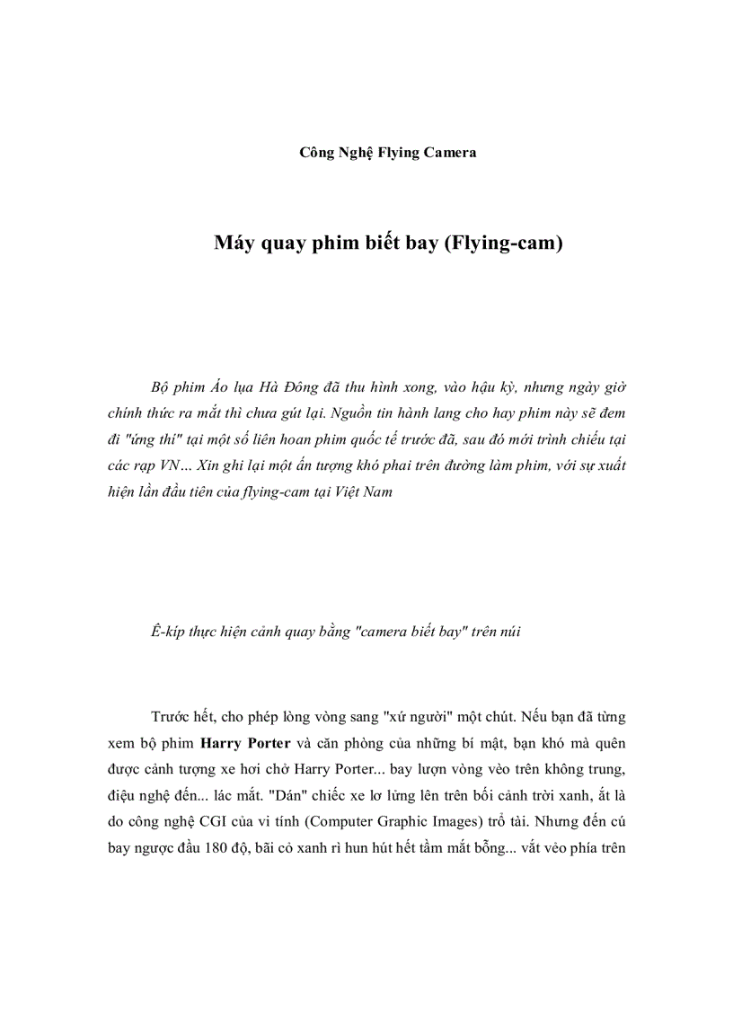 image for page Công Nghệ Flying Camera