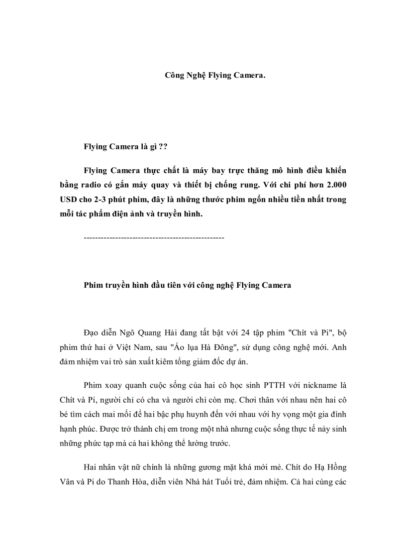 image for page Công Nghệ Flying Camera