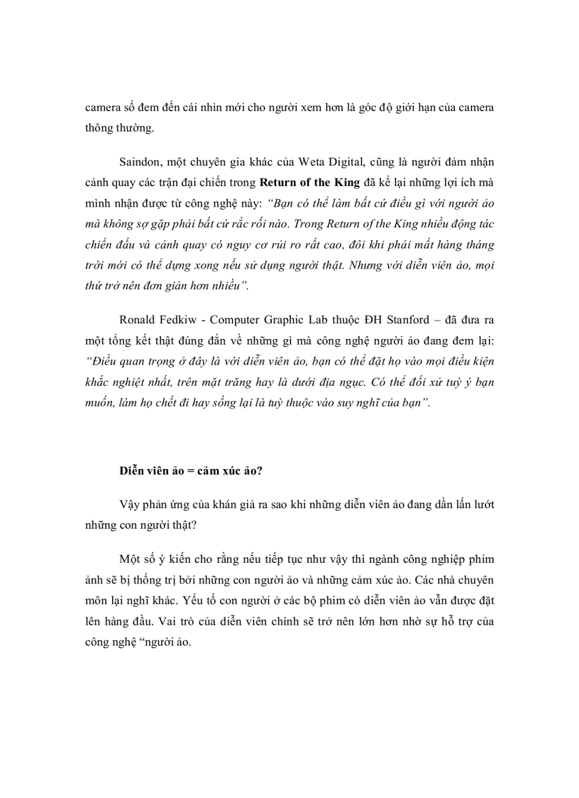 image for page Diễn viên ảo được tạo ra như thế nào