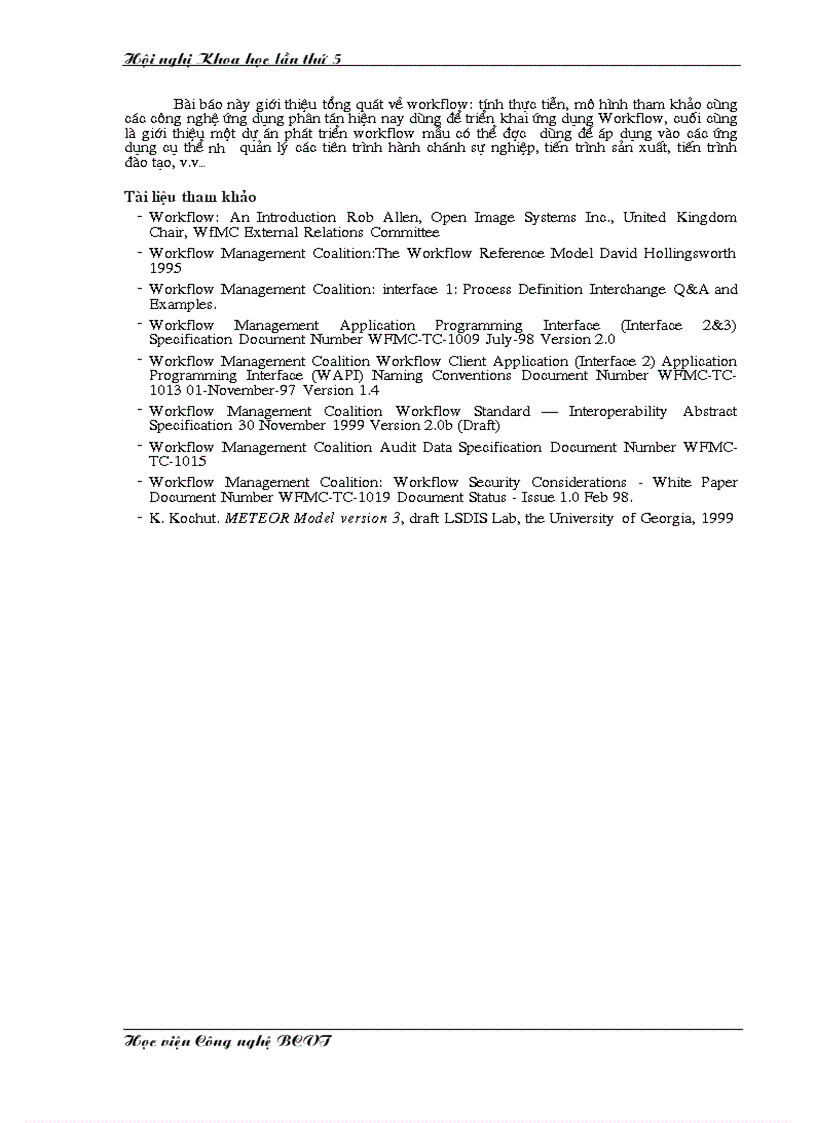 image for page Workflow và ứng dụng của nó trong việc quản lý tiến trình