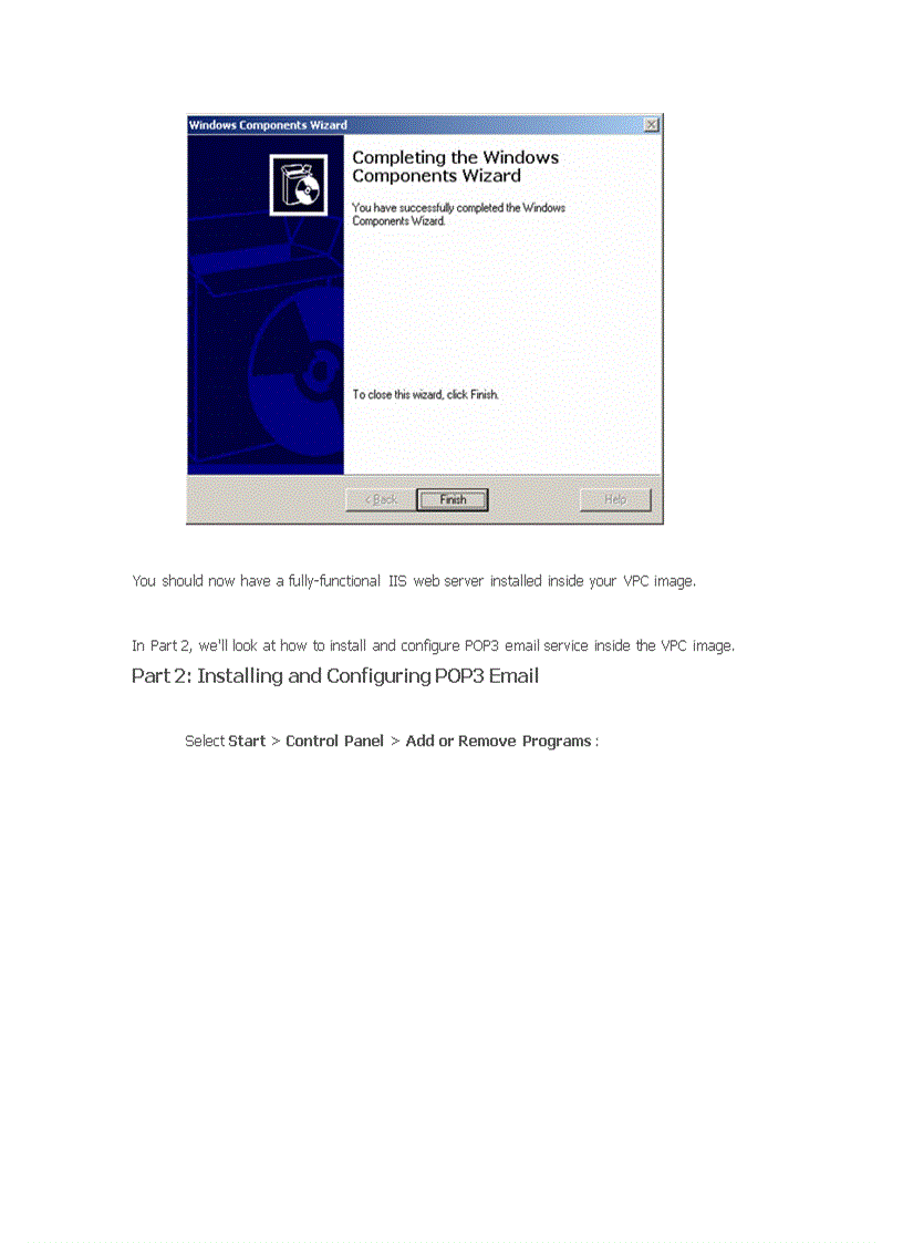 image for page Hướng dẫn cài đặt SharePoint 2007