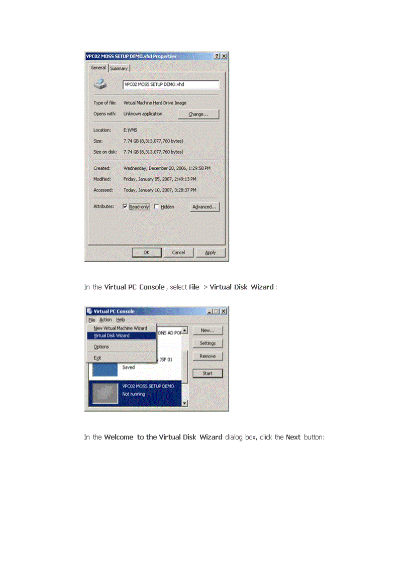 image for page Hướng dẫn cài đặt SharePoint 2007