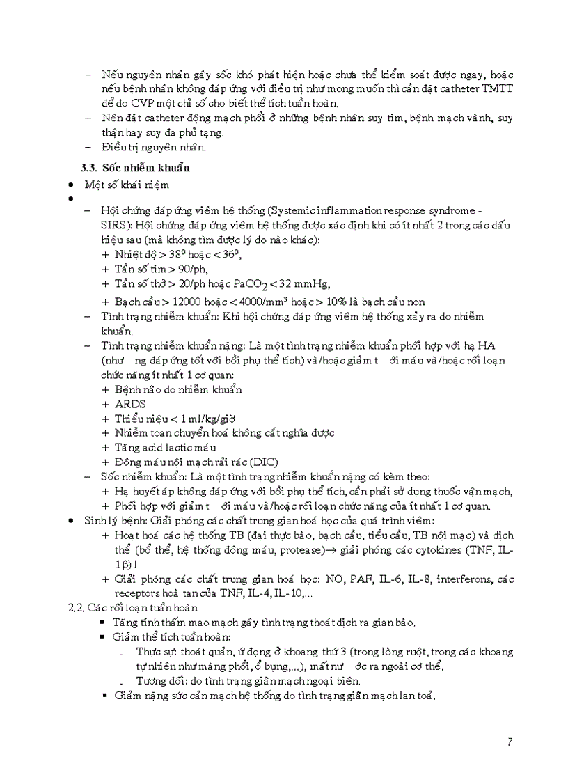 image for page Hướng dẫn chẩn đoán và xử trí sốc