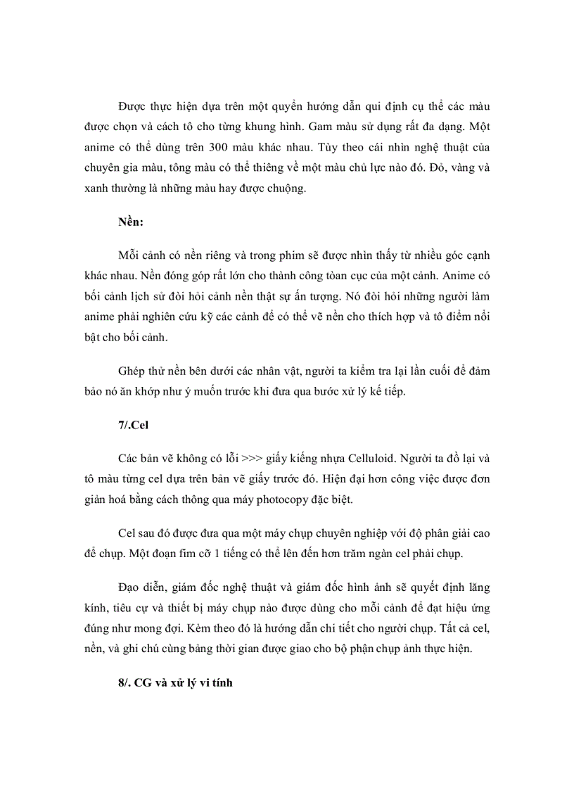 image for page Qui trình làm phim hoạt hình 3D