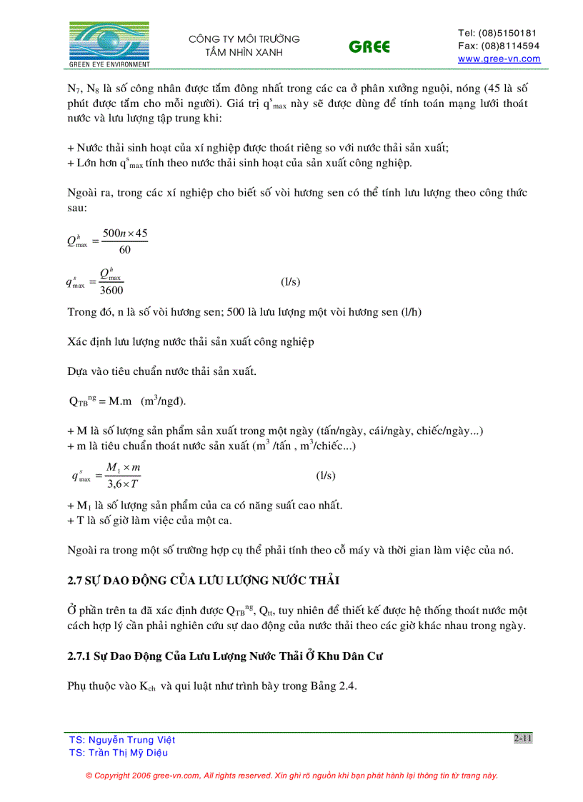 image for page Những vấn đề cơ bản về thiết kế hệ thống thoát nước