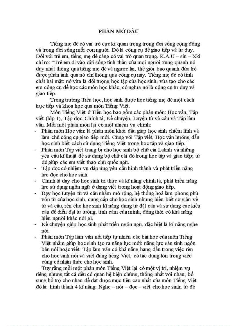 image for page Các lỗi thường gặp của học sinh Tiểu học khi sử dụng tiếng mẹ đẻ và biện pháp khắc phục