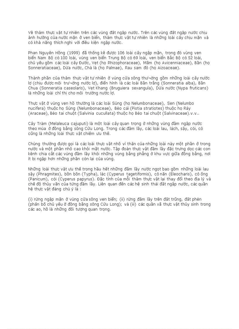 image for page Phân loại thảm thực vật rừng ở việt nam