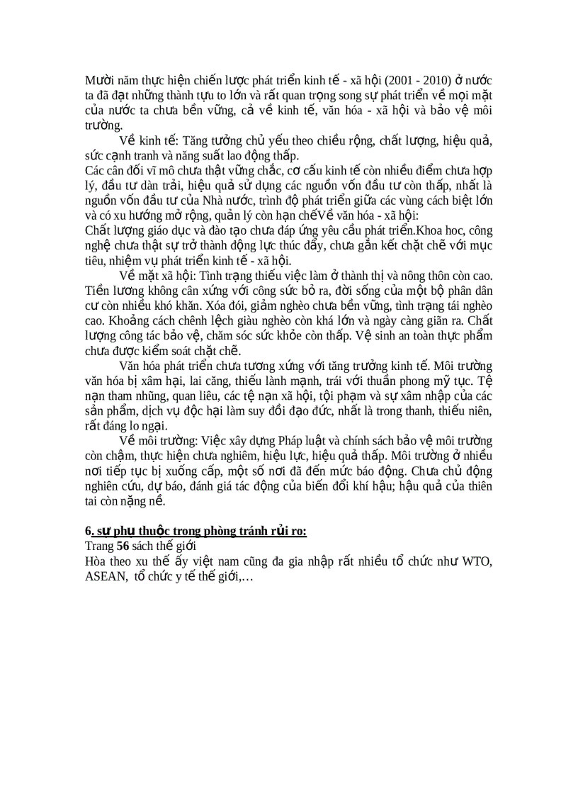 image for page Một số vấn đề về kt vh cần giải quyết trên phạm vi toàn cầu 1