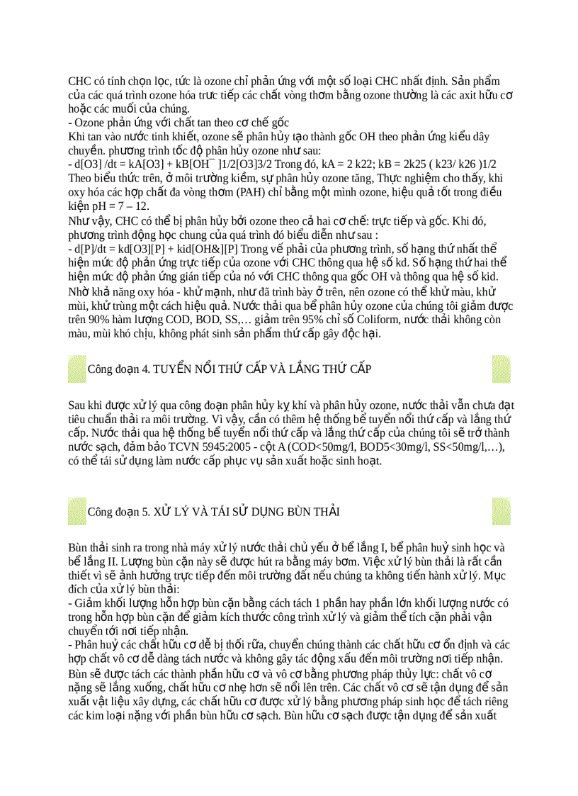 image for page Quy trình xử lý nước thải cho một hệ thống xử lý thông thường