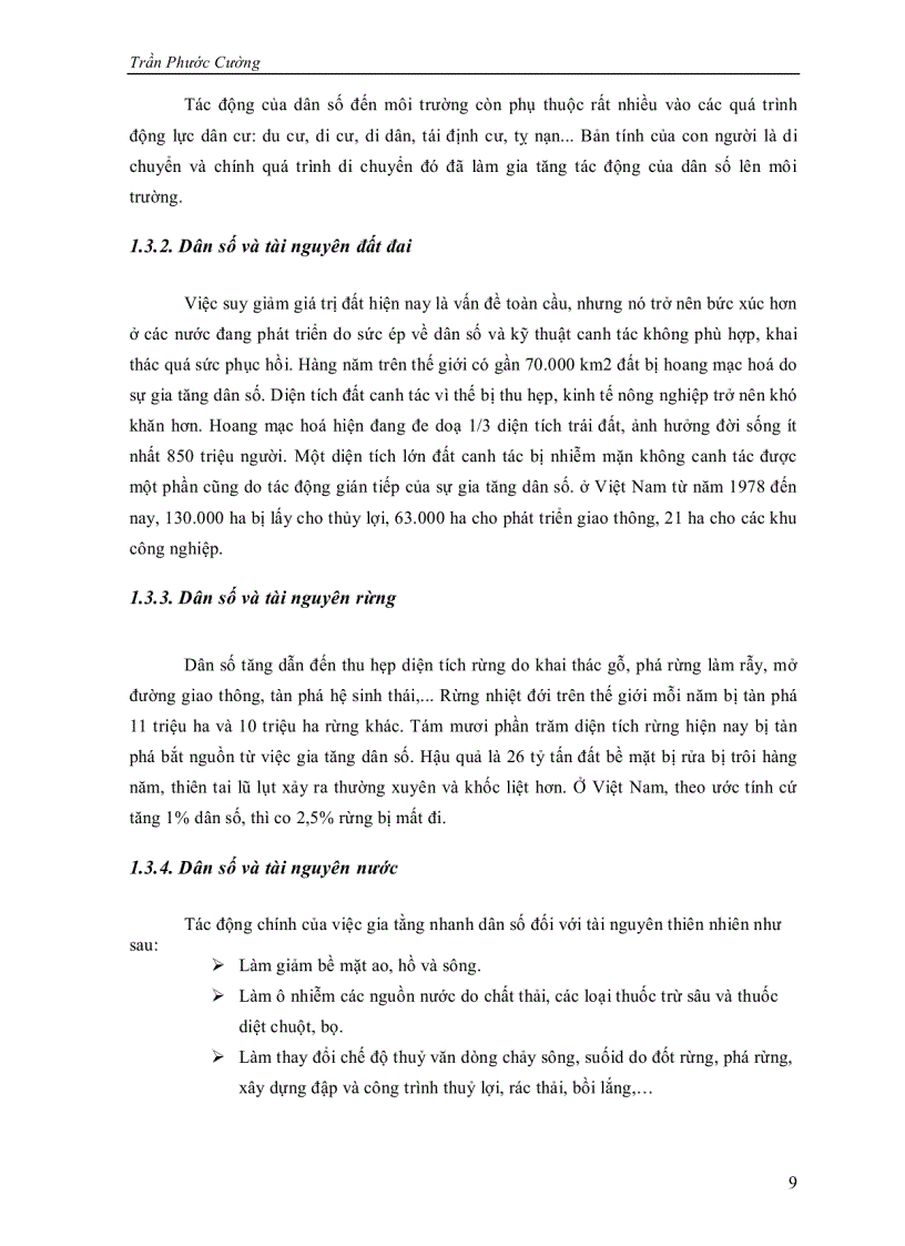 image for page Quản lý môi trường cho sự phát triển bền vững