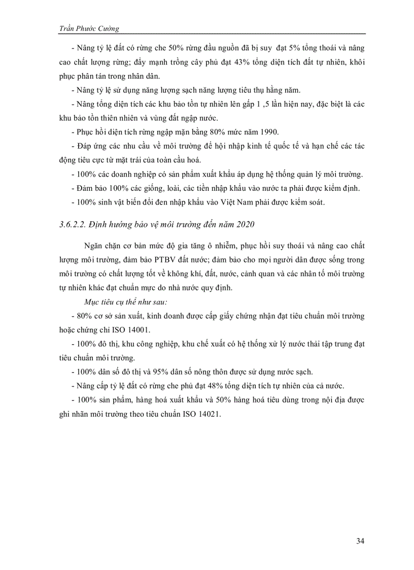 image for page Quản lý môi trường cho sự phát triển bền vững