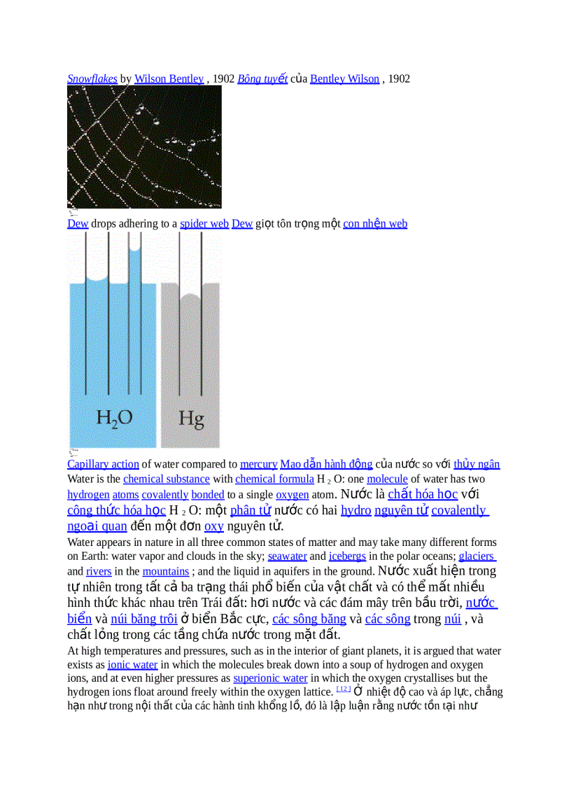 image for page Tầm quan trọng của nước