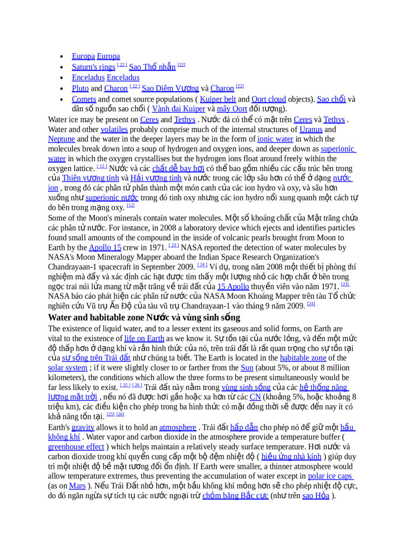 image for page Tầm quan trọng của nước