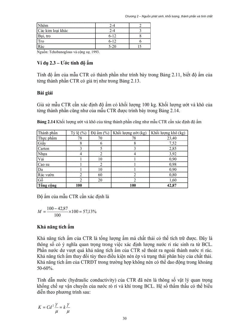 image for page Giáo trình môn quản lí chất thải rắn sinh hoạt