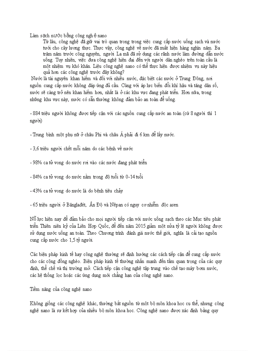 image for page Làm sạch nước bằng công nghệ nano