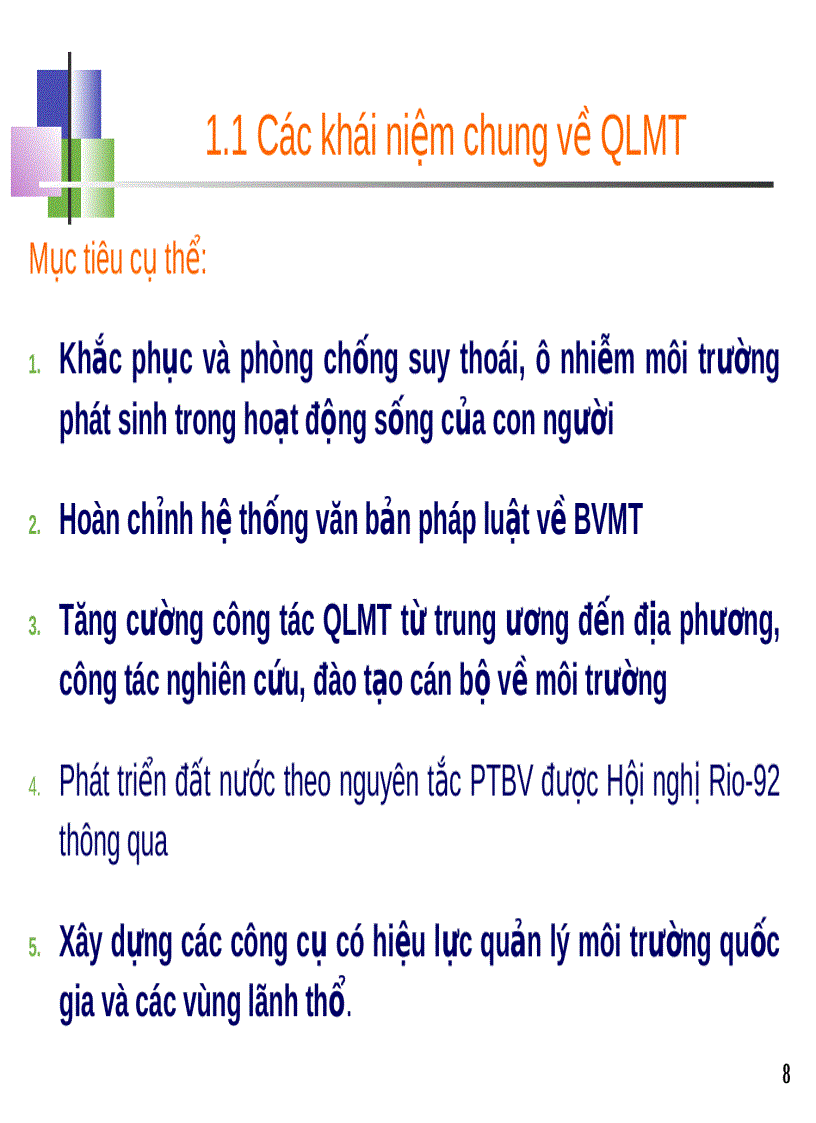 image for page Giáo trình quản lý chất lượng môi trường