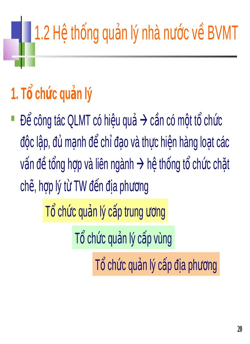 image for page Giáo trình quản lý chất lượng môi trường