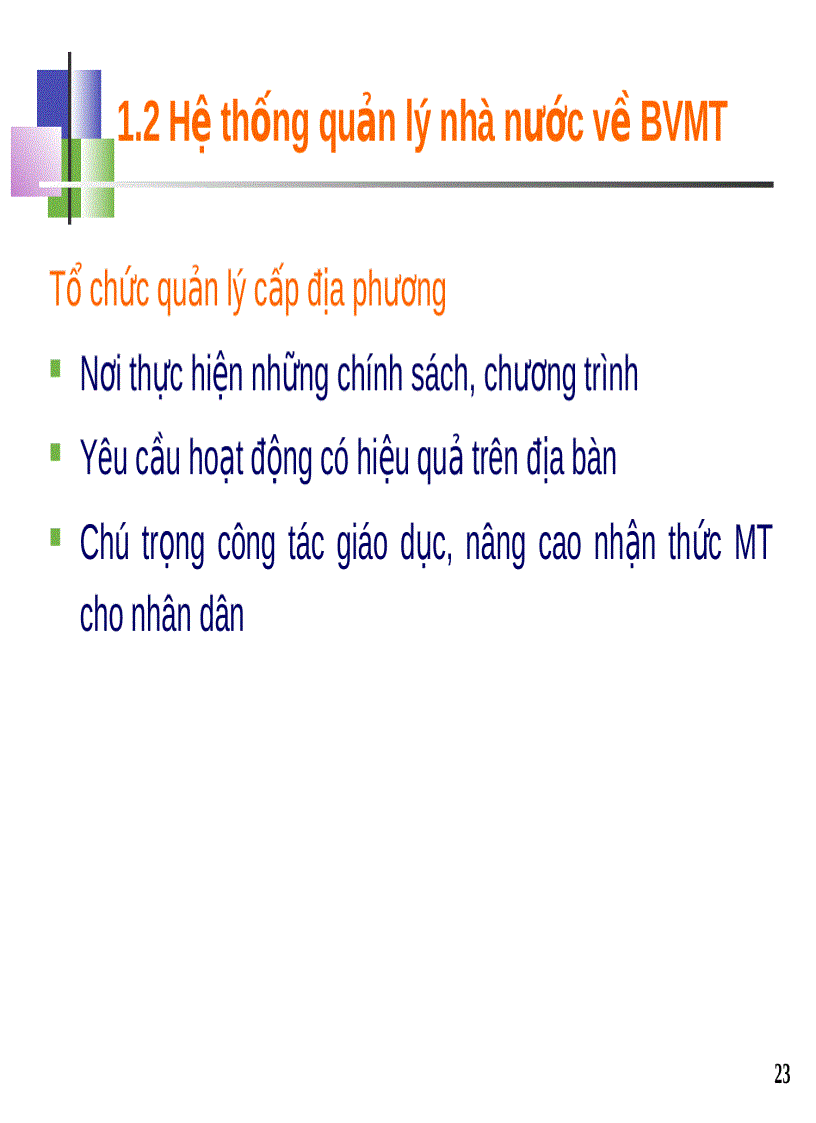 image for page Giáo trình quản lý chất lượng môi trường