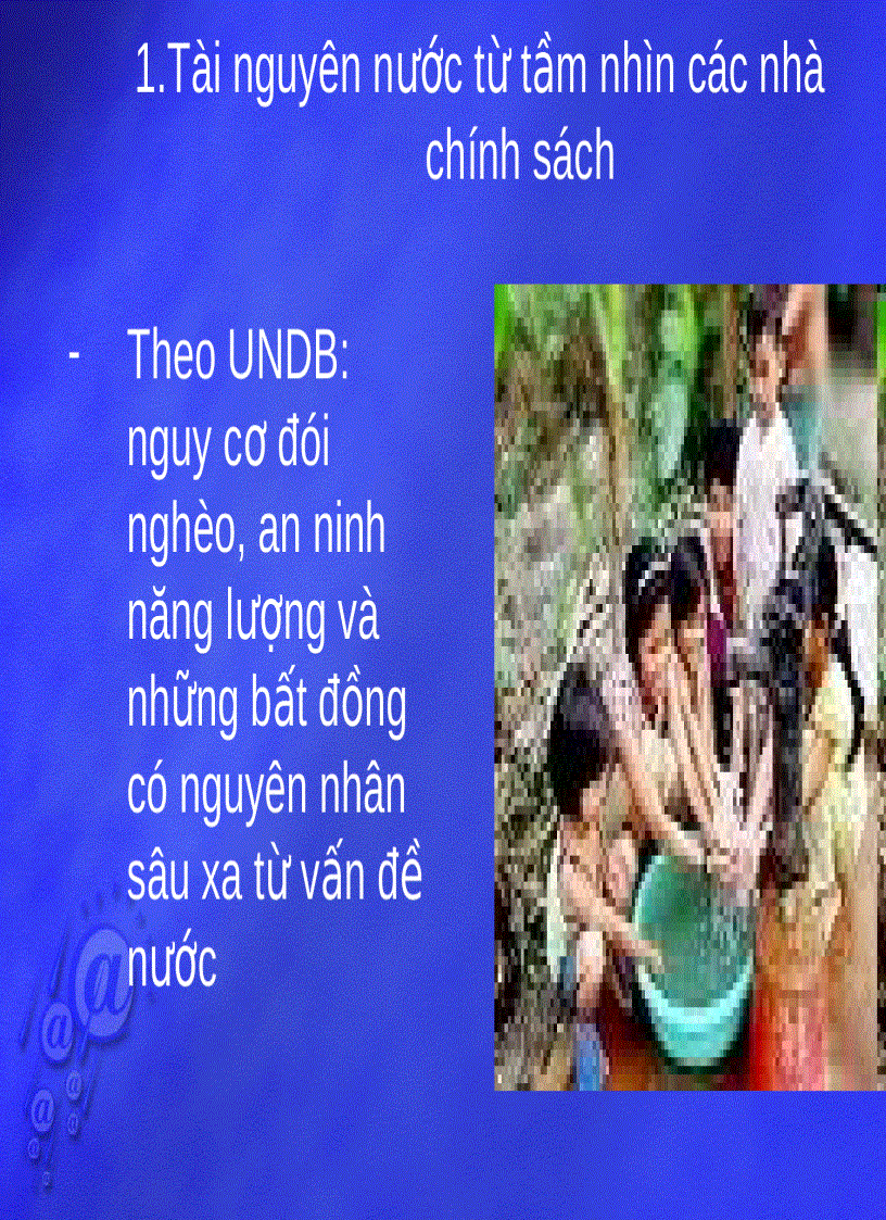 image for page Tài nguyên nước cần khai thác sử dụng một cách hợp lý