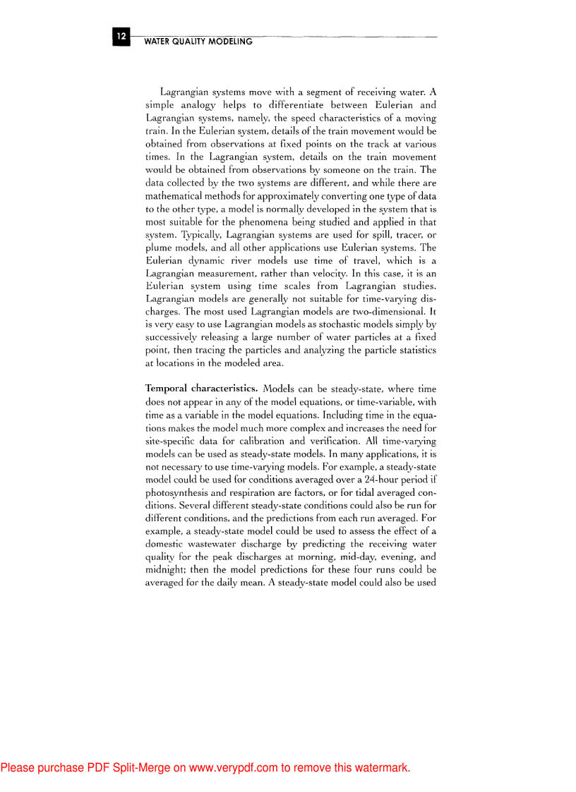 image for page Water Quality Modeling