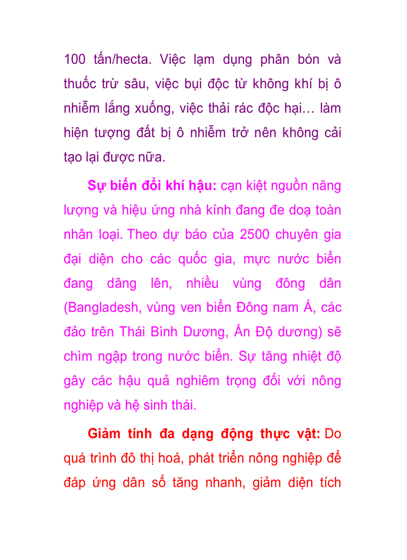 image for page Những thảm họa môi trường đang đe dọa con người và trái đất