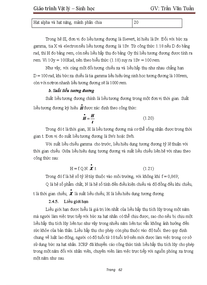 image for page Giáo trình Vật lý sinh học giáo trình cao đẳng Y Dược